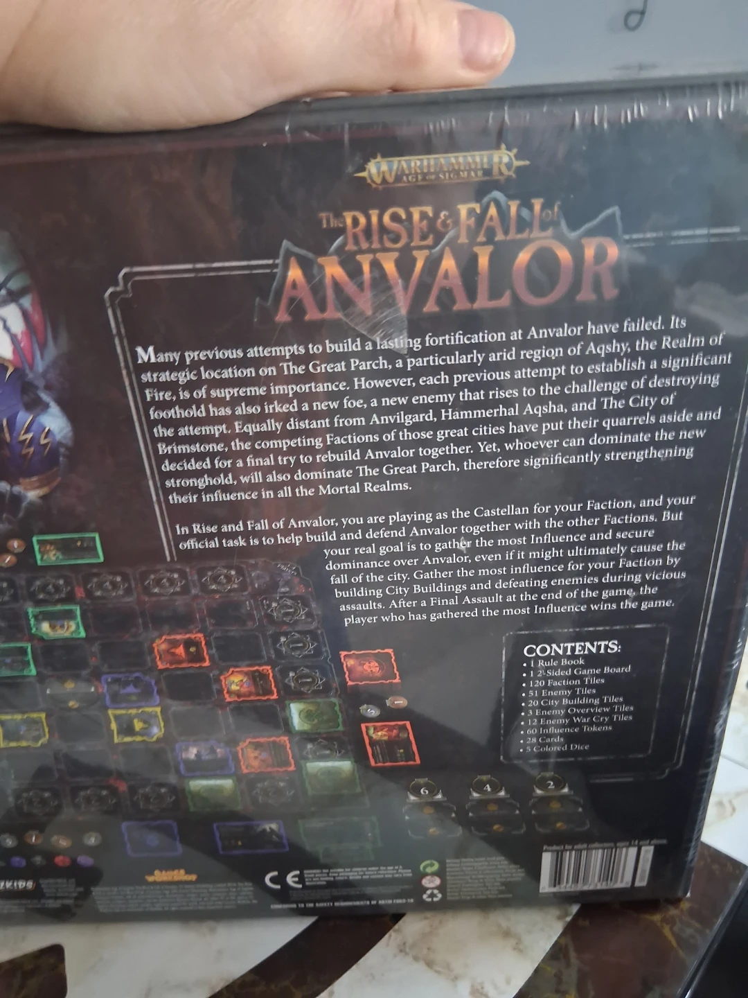 Warhammer Age of Sigmar: The Rise & Fall of Anvalor Board Game - photo 3