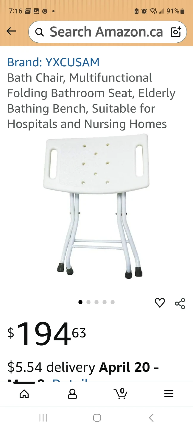 Folding Bathroom Shower Chair - photo 4