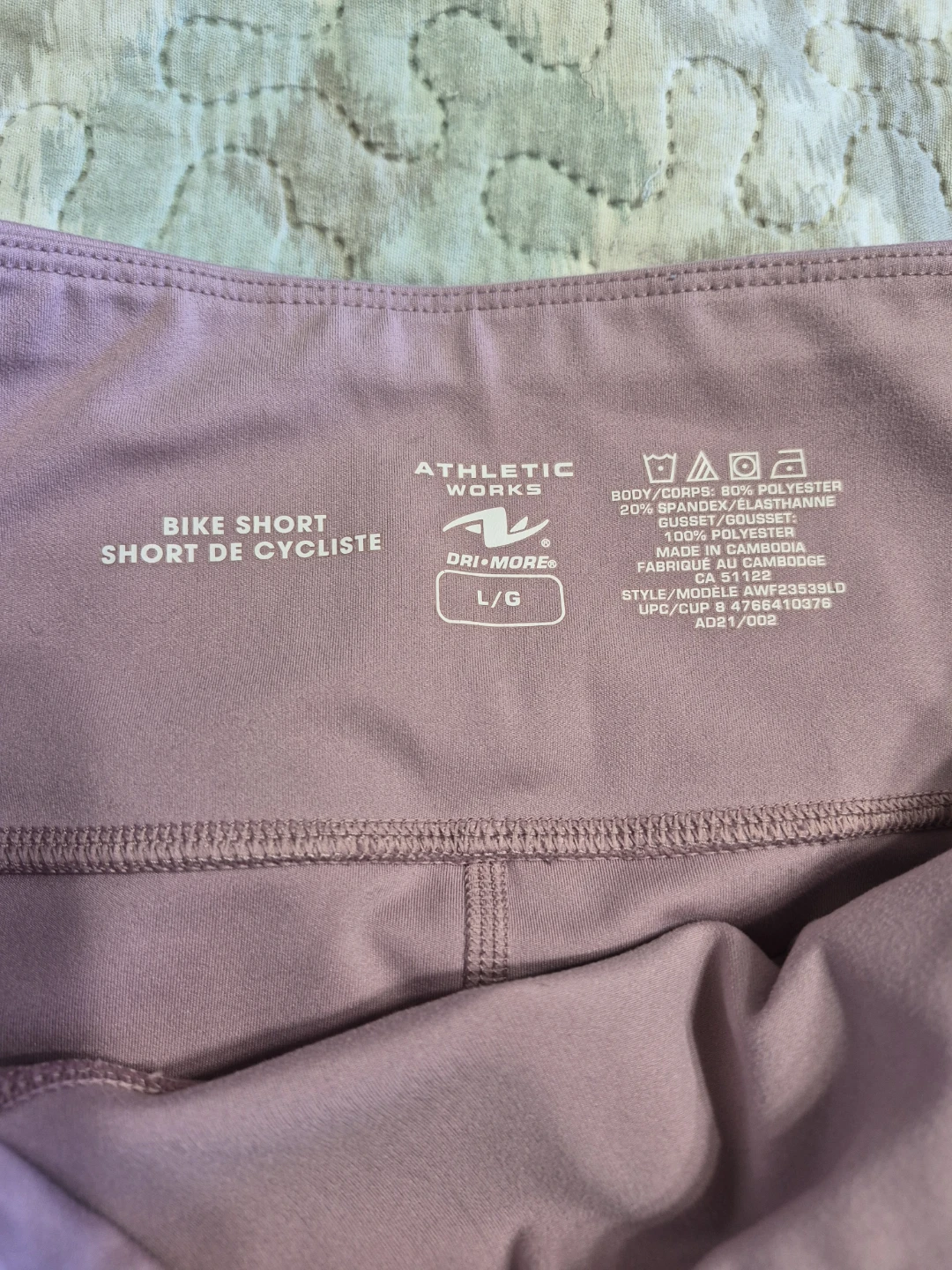 Athletic Works Ladies Size Large Bike Shorts - photo 5