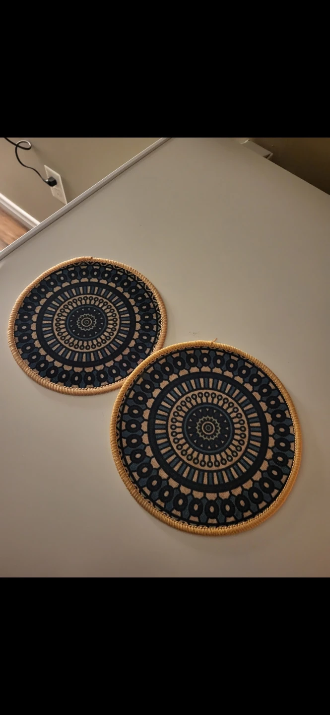 Set of 2 Round hot pot trivets