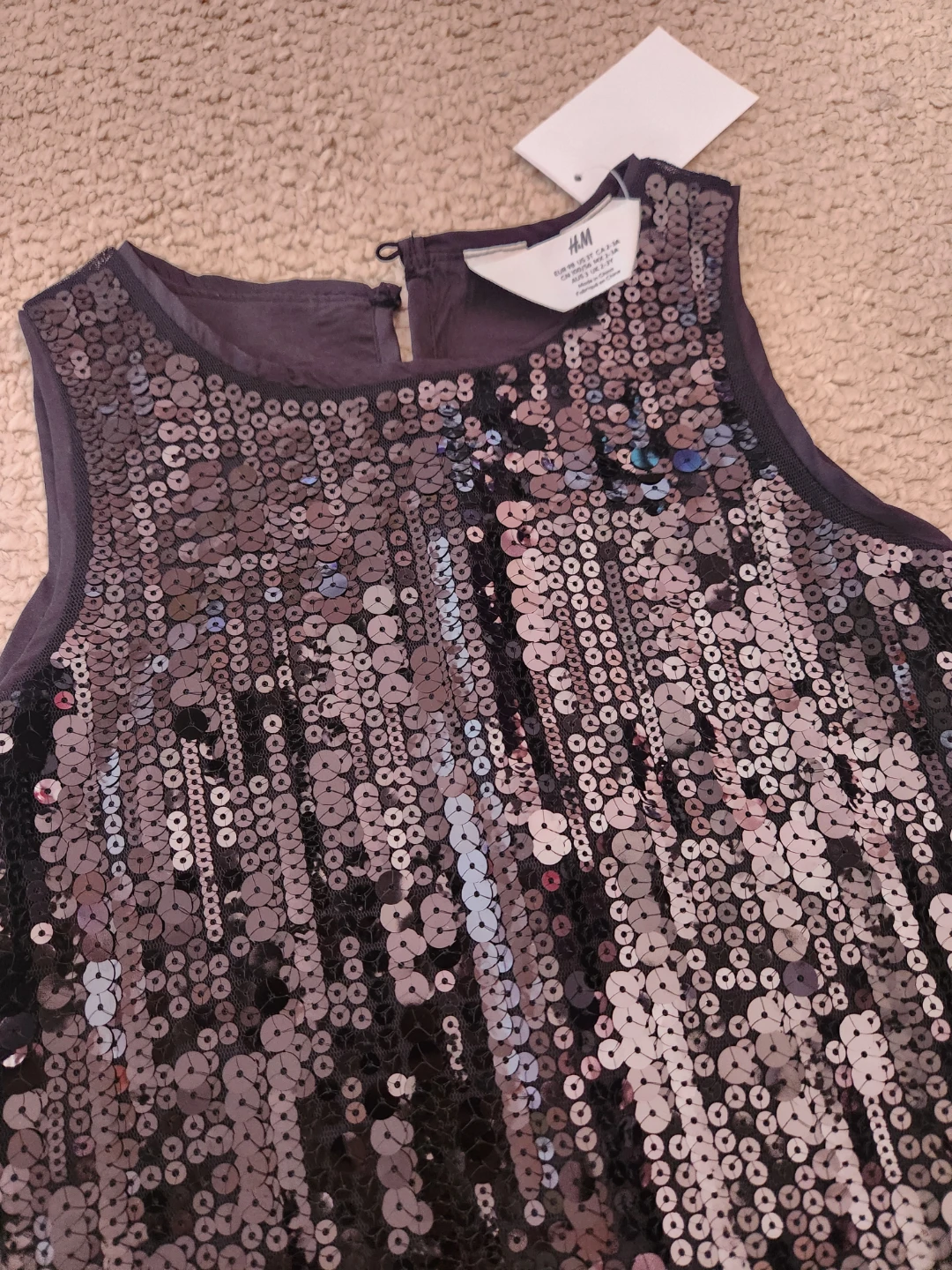 Kids anew H&M Sequin Dress Black - photo 3