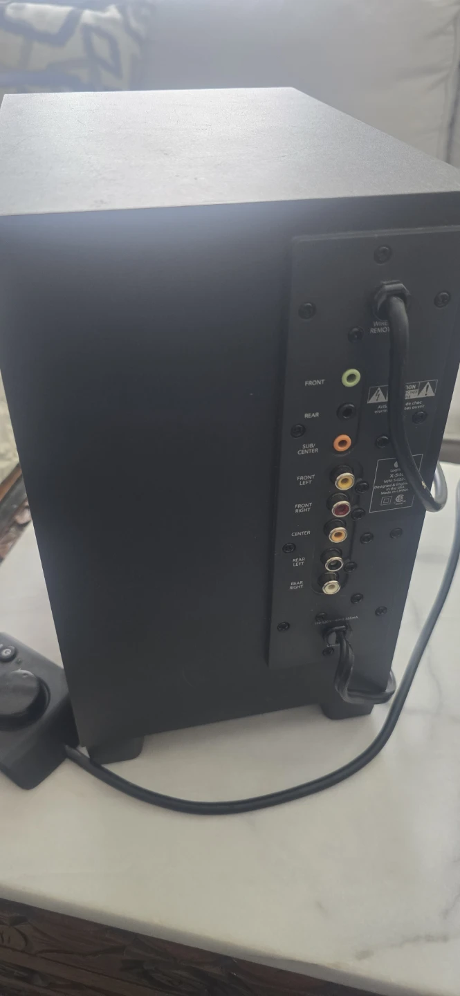 Logitech 5.1 Surround Sound Speaker System with Subwoofer - photo 2
