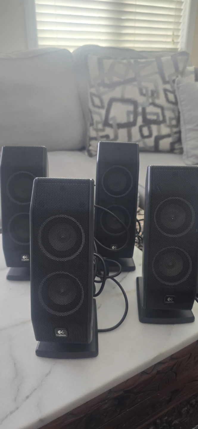 Logitech 5.1 Surround Sound Speaker System with Subwoofer - photo 5