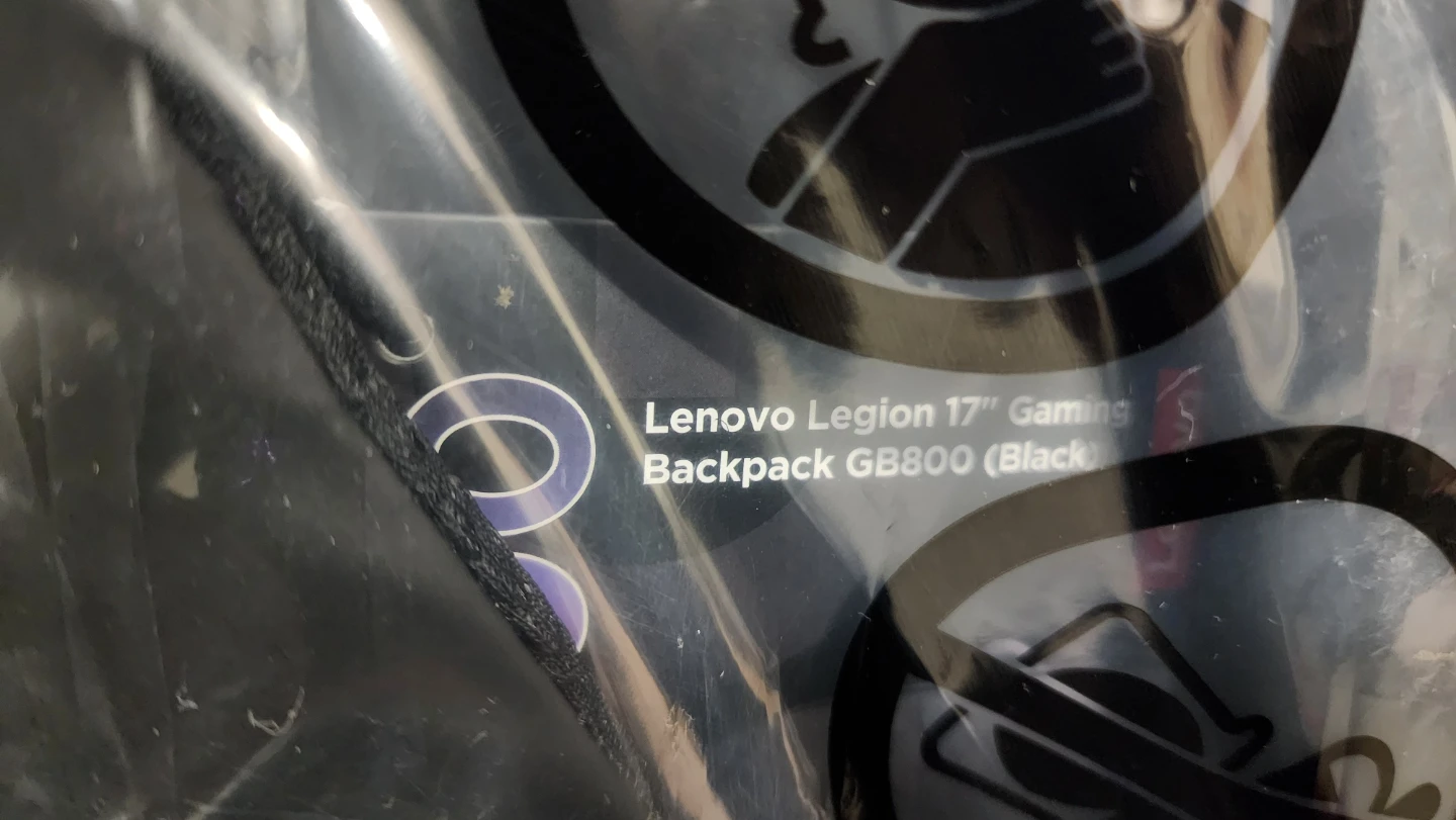 (NEW/Unopened) Lenovo Legion 17" Gaming Backpack GB800 (Black) - photo 3