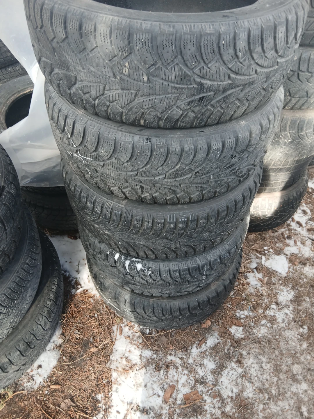 4  winter tires size is 215/55R17