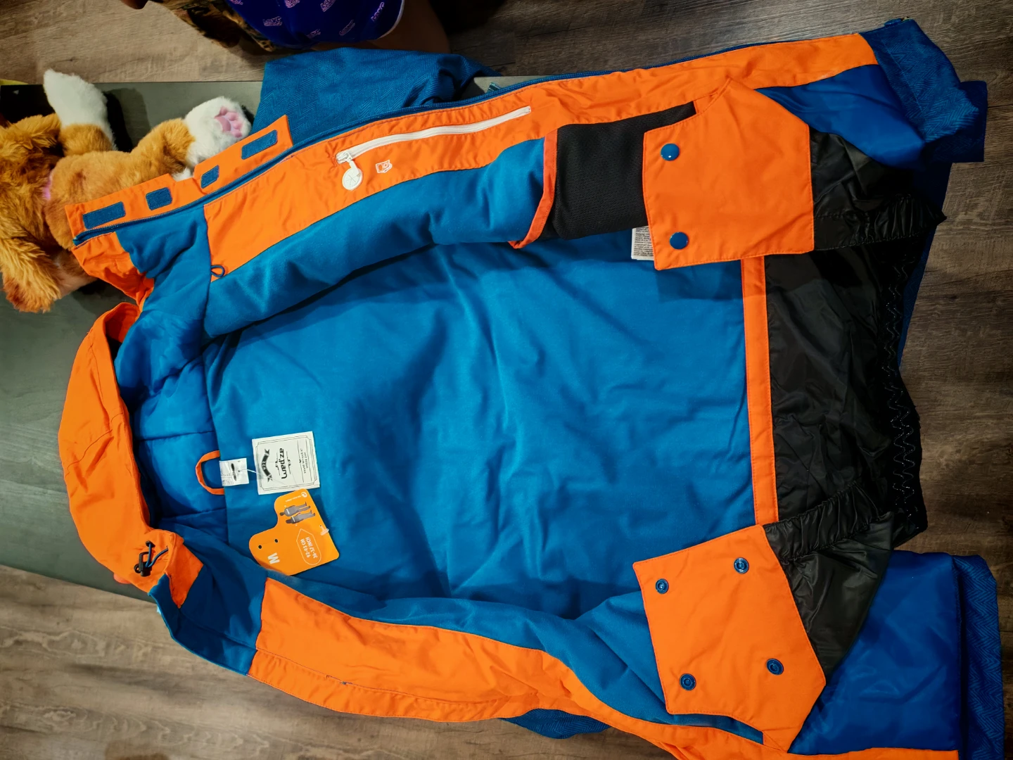 Brand new - Wedze Ski Jacket - Blue/Orange