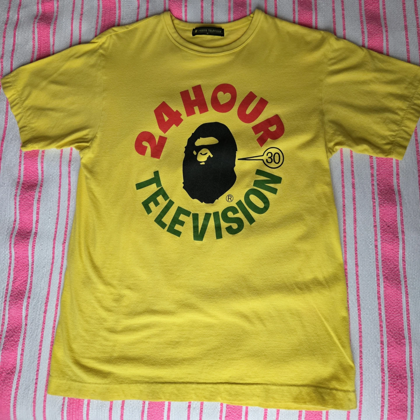 BAPE 24 Hour Television T-Shirt