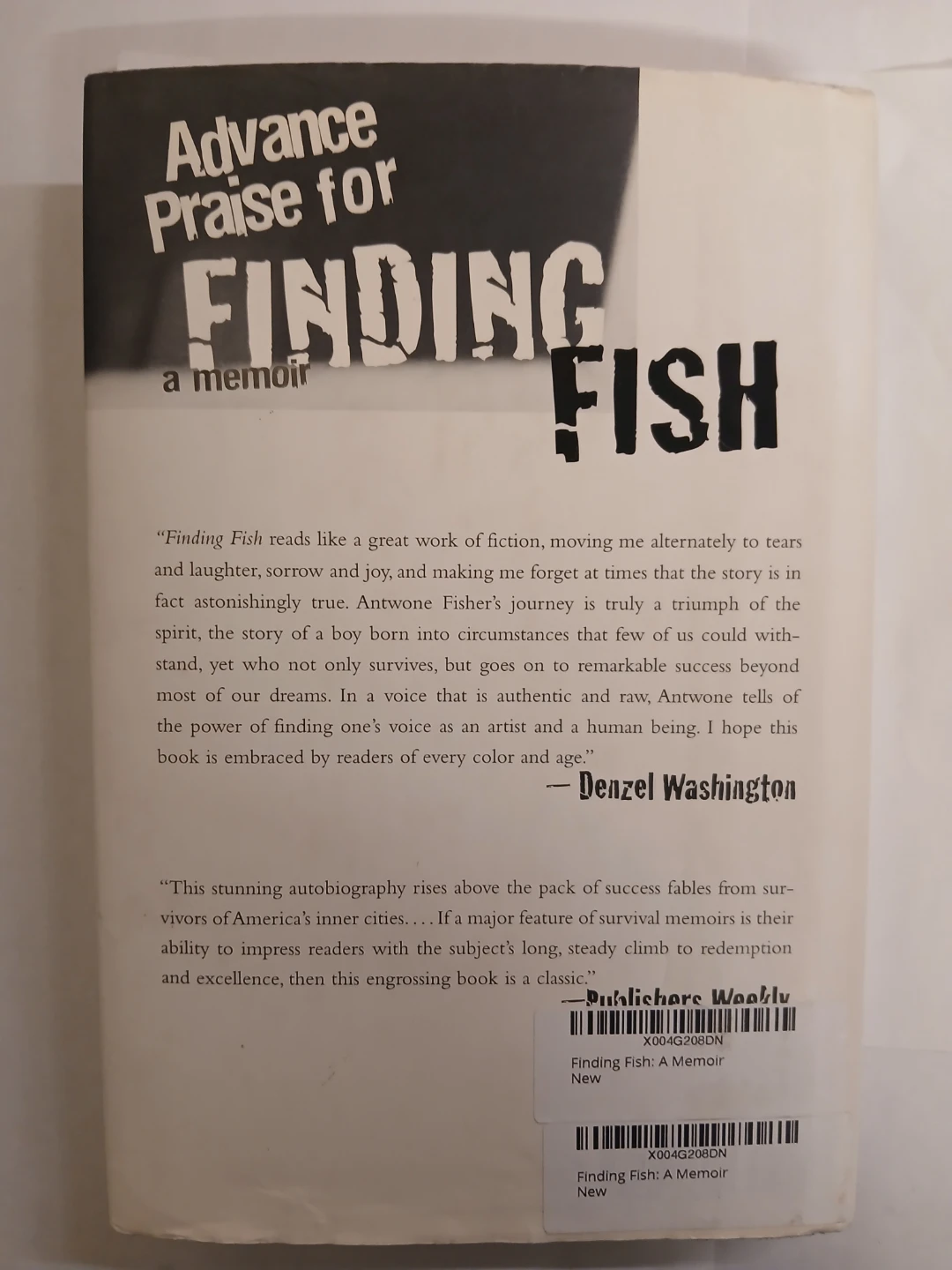 Finding Fish: A Memoir by Antwone Quenton Fisher - photo 2