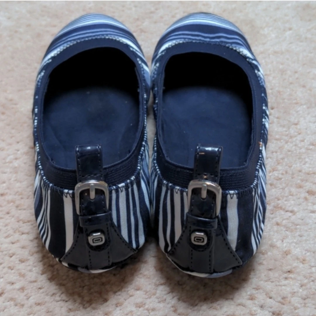 New Size 6.5 Bandolino Striped Ballet Flats - photo 2