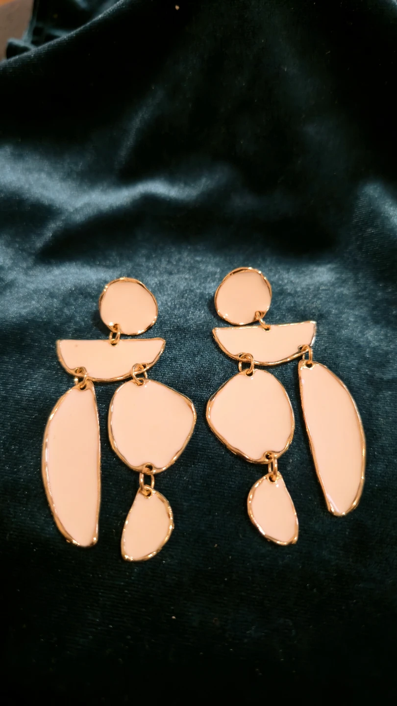 Geometric Dangle Earrings