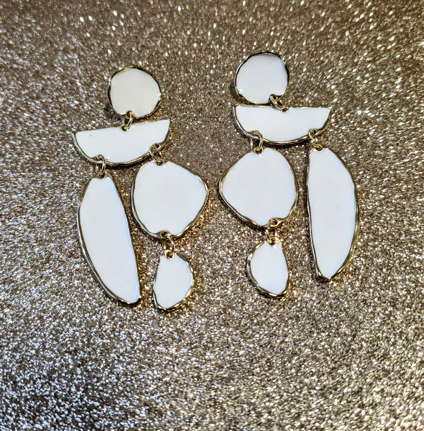 Geometric Dangle Earrings - photo 3