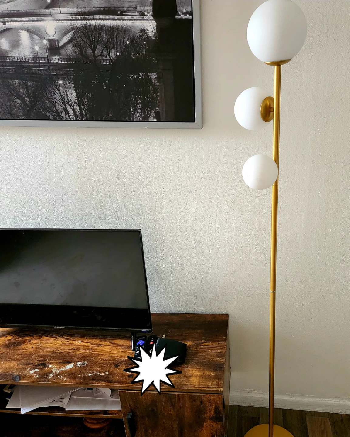 Modern Globe Floor Lamp - photo 2