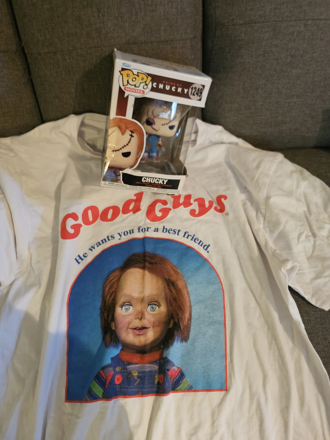 Funko Pop! Chucky 1249 Bride of Chucky & Good Guys T-Shirt