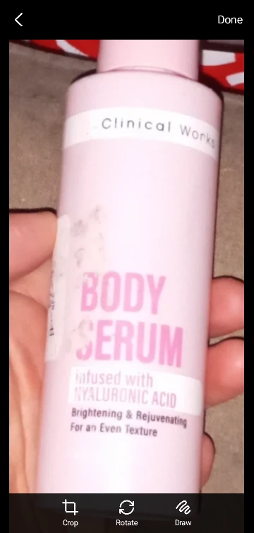 Clinical Works Body Serum with Hyaluronic Acid