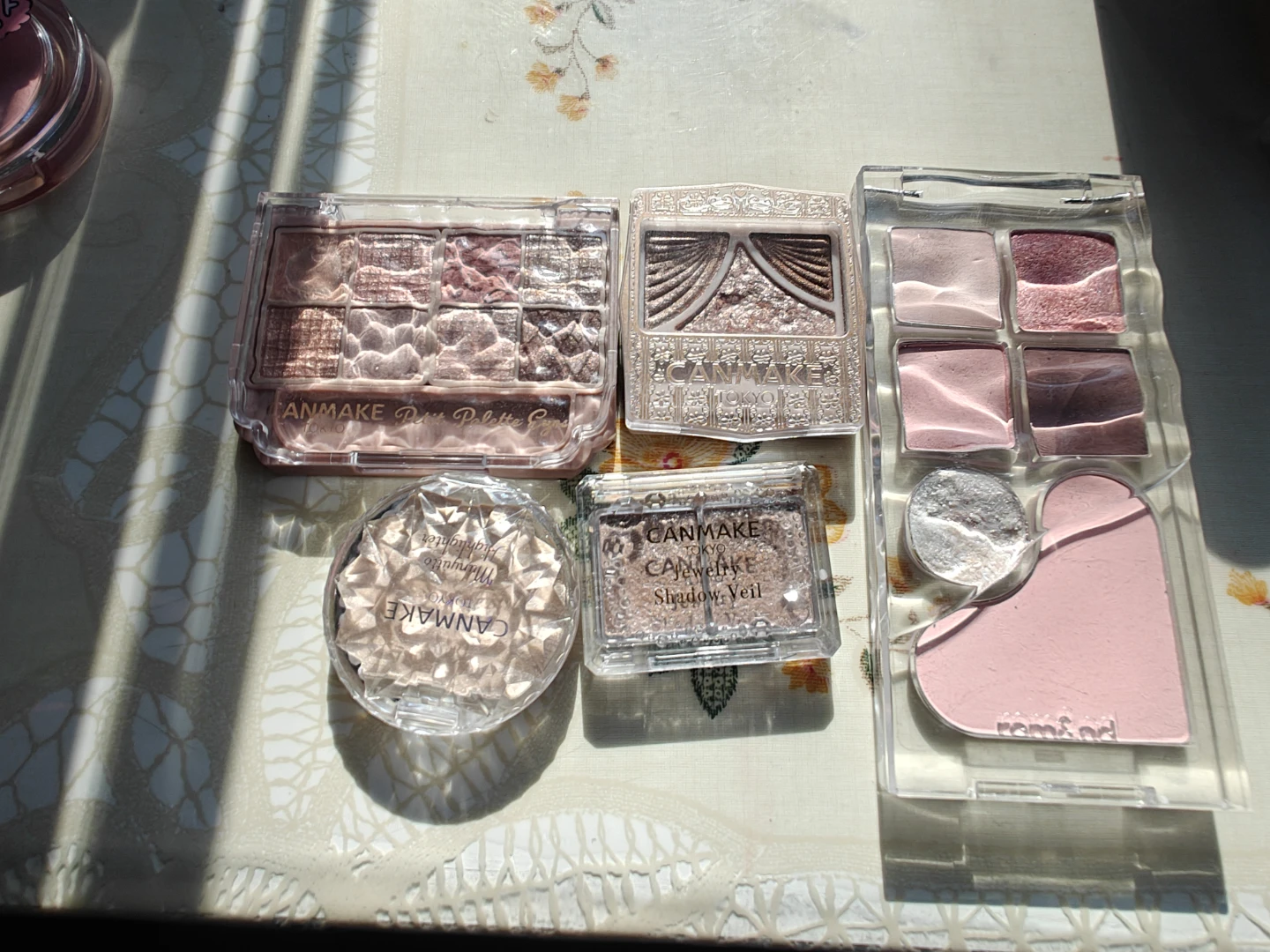 Canmake Eyeshadow Palettes and Blush