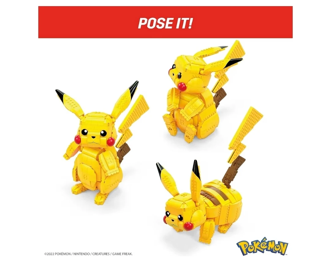 Mega Pokemon Jumbo Pikachu Building Set - photo 4