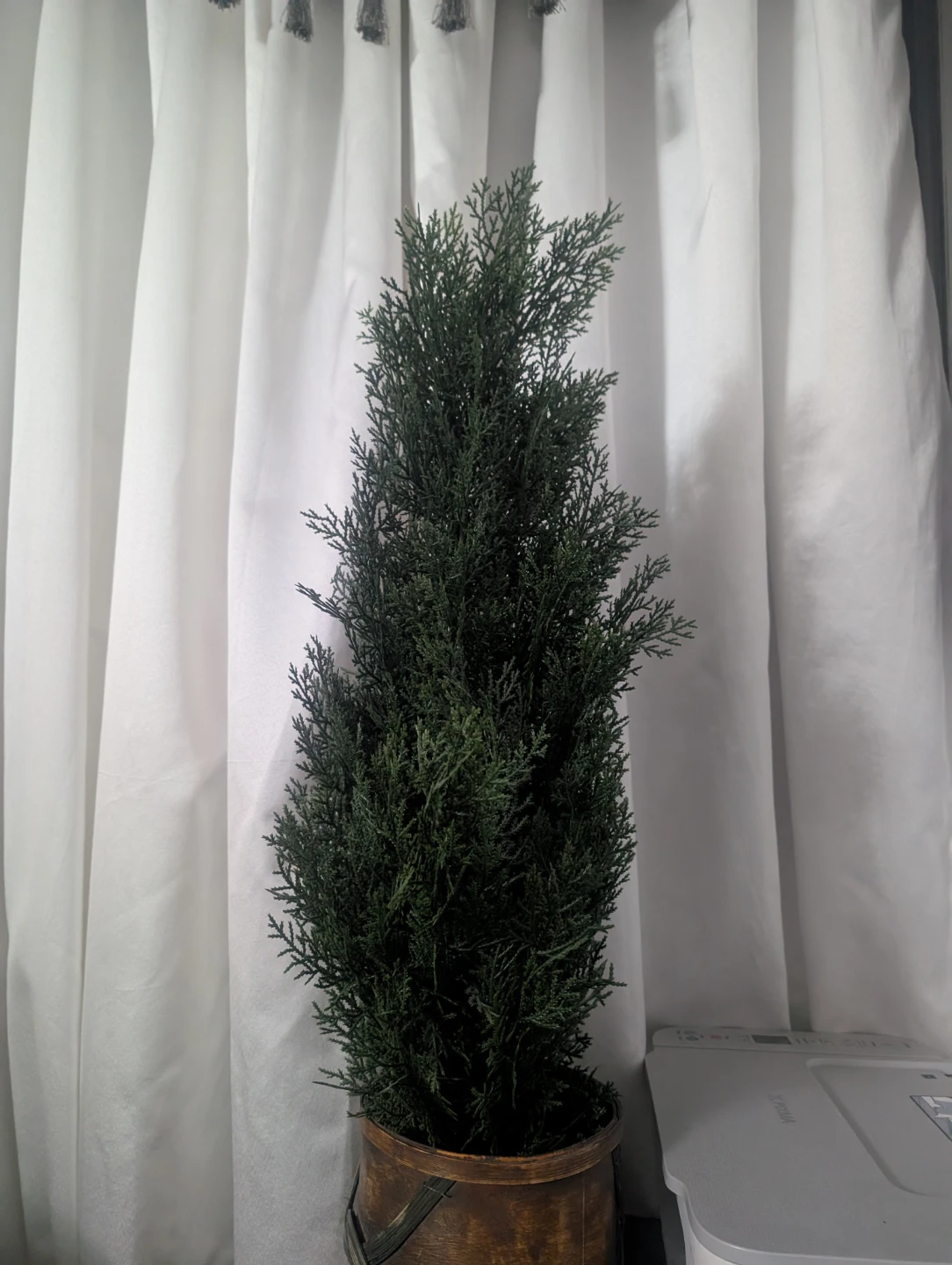Artificial Cedar Tree in Decorative Pot