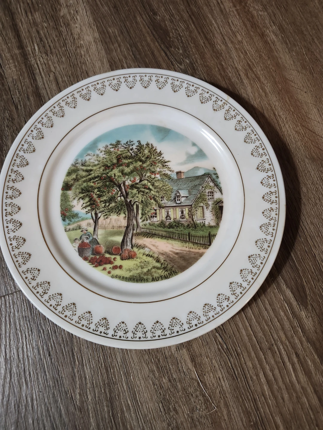 Decorative Collector Plate - "Autumn"