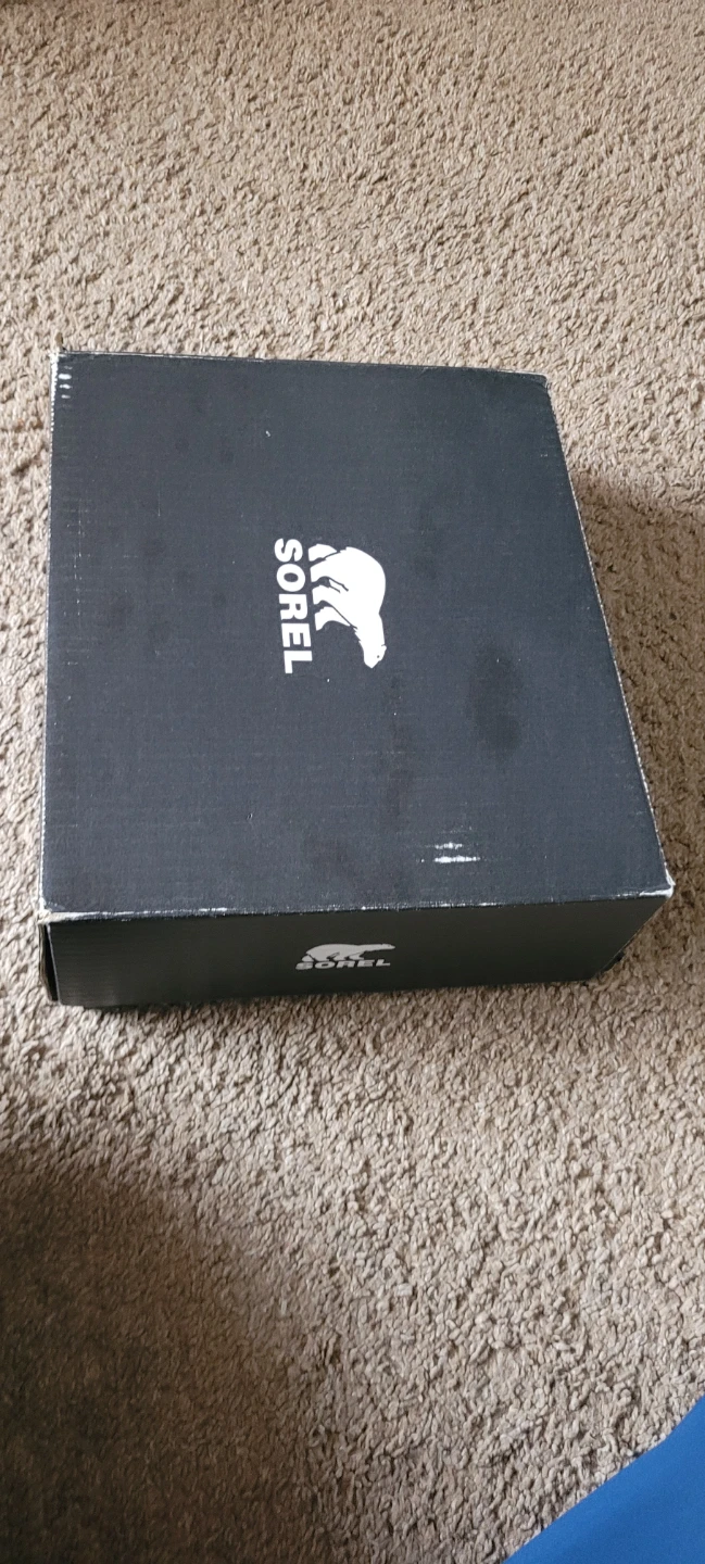 Sorel Youth Flurry Winter Boots Black Red Size 2 - photo 3