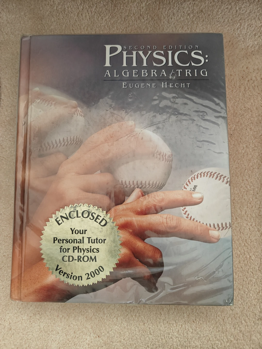Physics: Algebra/Trig Second Edition Textbook by Eugene Hecht