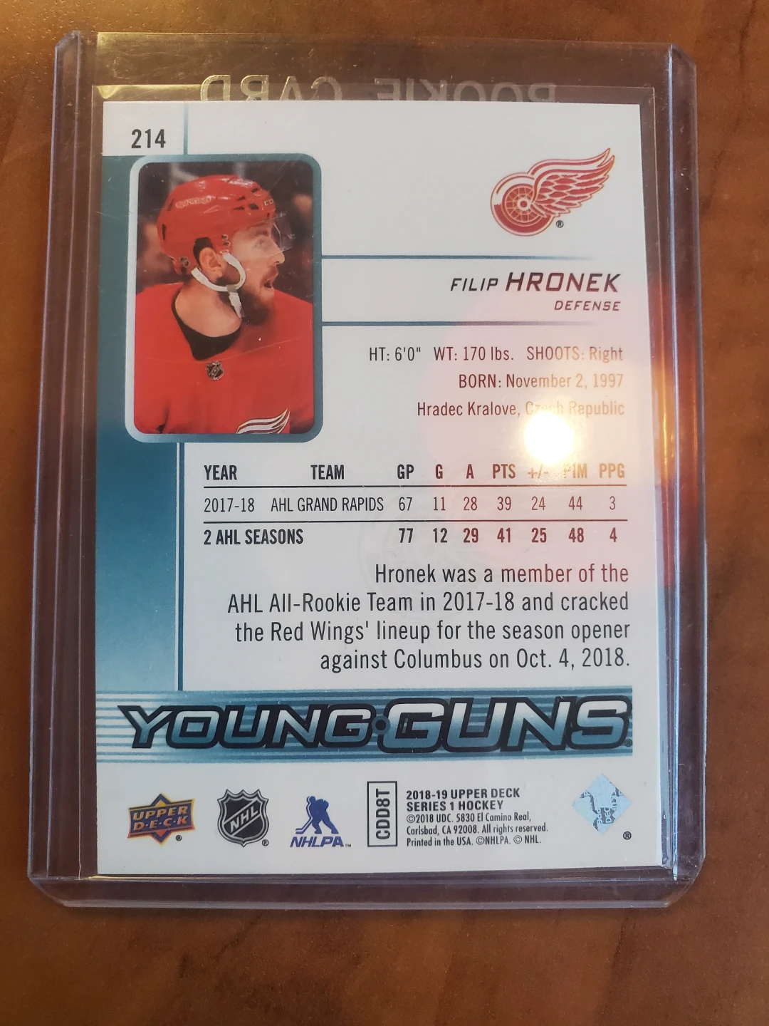 Filip Hronek Young Guns (Canucks Star Defenseman) - photo 2