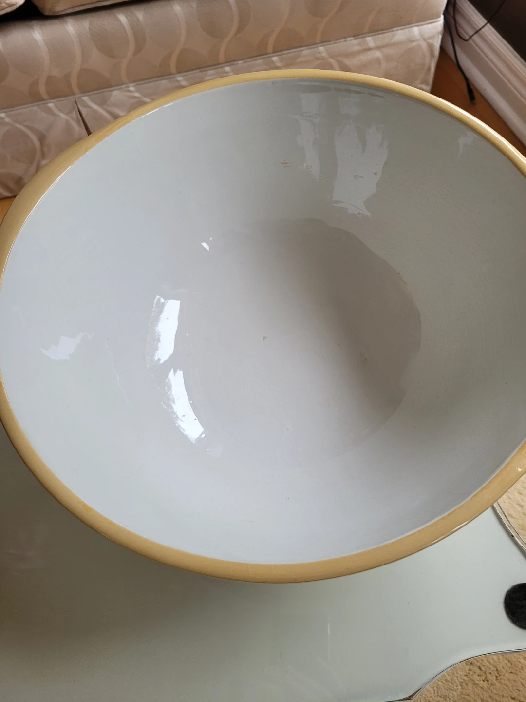 1/2 Off -Large Vtg TG  Green's Gripstand Mixing Bowl - photo 5