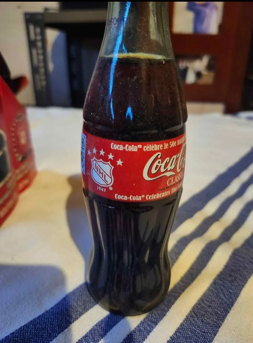 Coca-Cola Classic 50th NHL All-Star Game Mini Bottles - photo 2