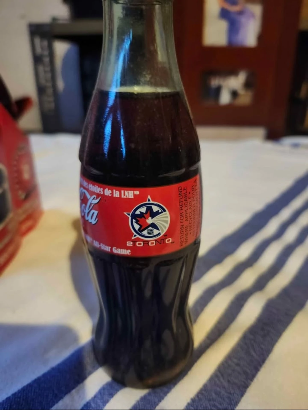 Coca-Cola Classic 50th NHL All-Star Game Mini Bottles - photo 3