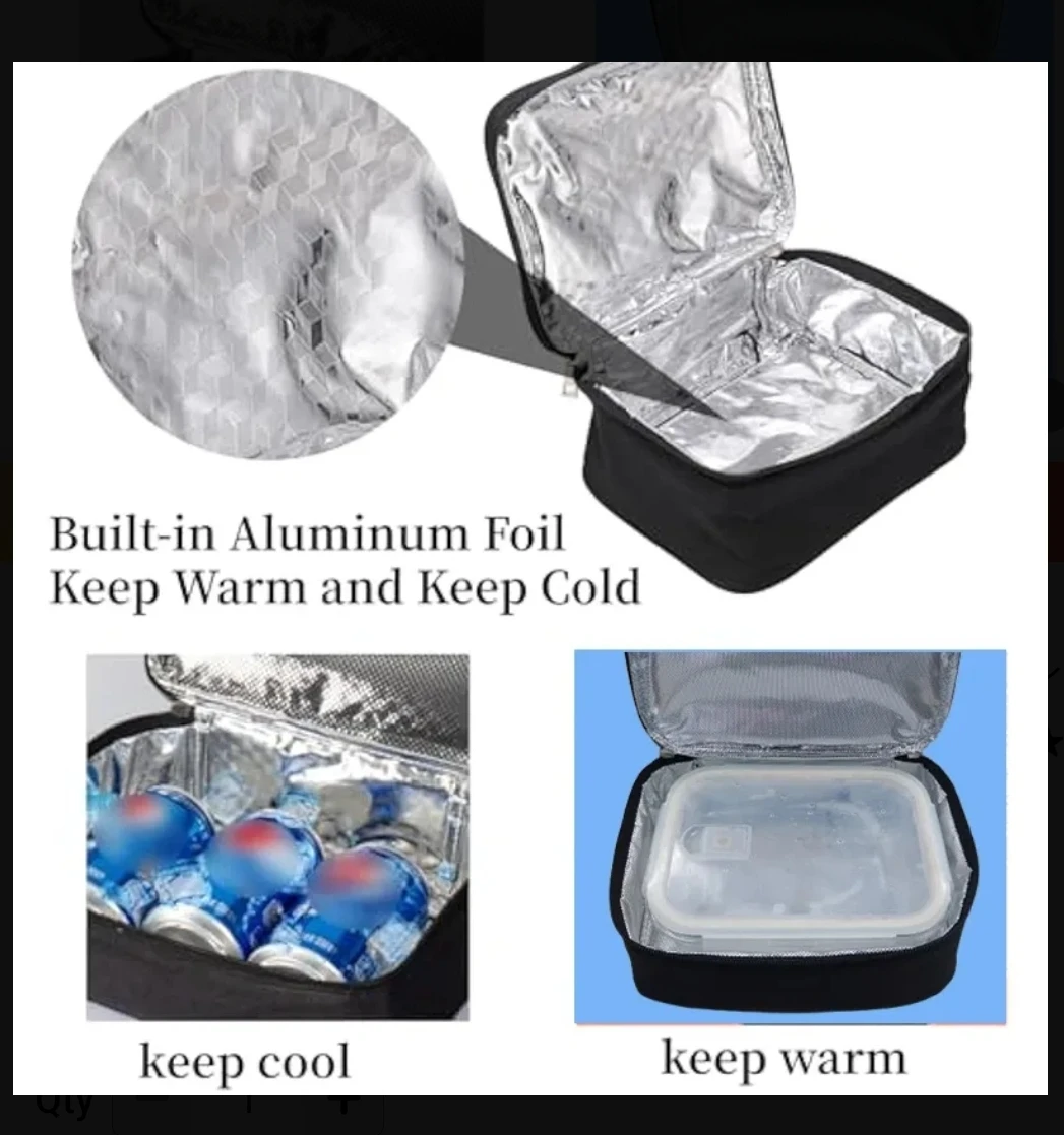 Lunch Box Heater Insulating Bag, Power Bank or USB Charger - photo 5