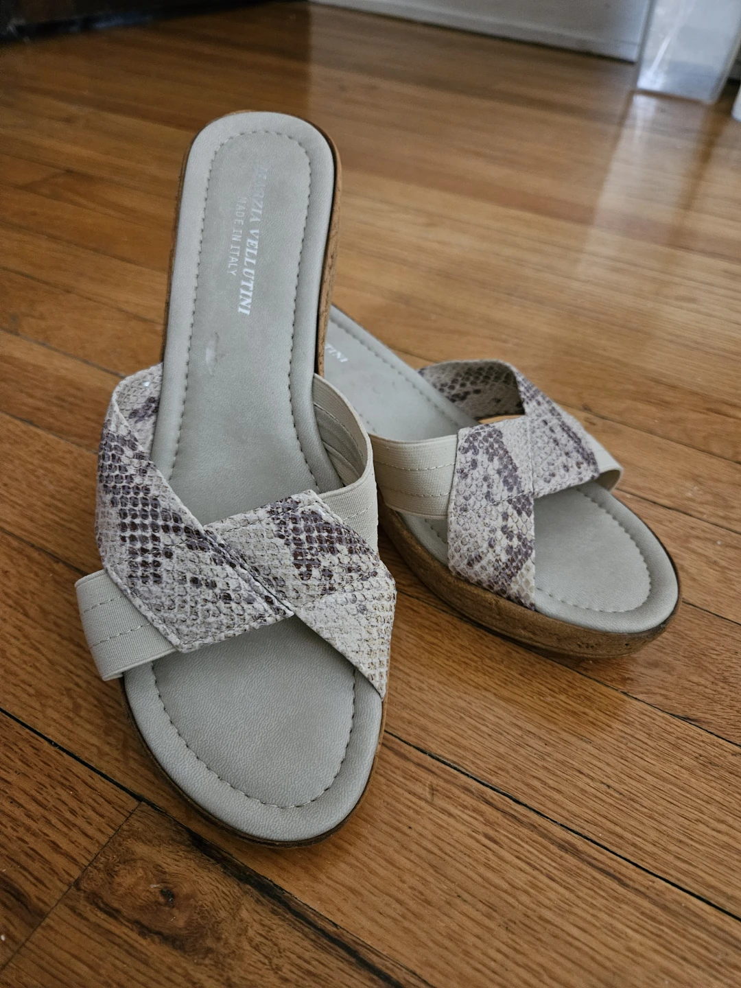 MIA VECCHIA VELLUTINI Wedge Sandals
