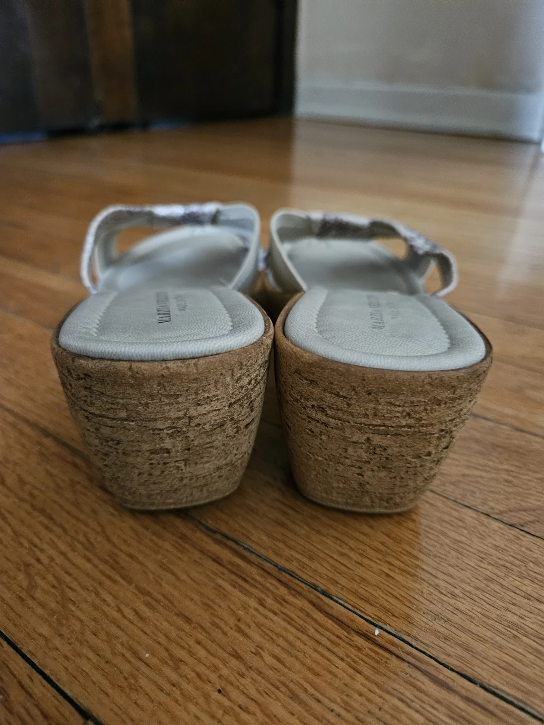 MIA VECCHIA VELLUTINI Wedge Sandals - photo 3