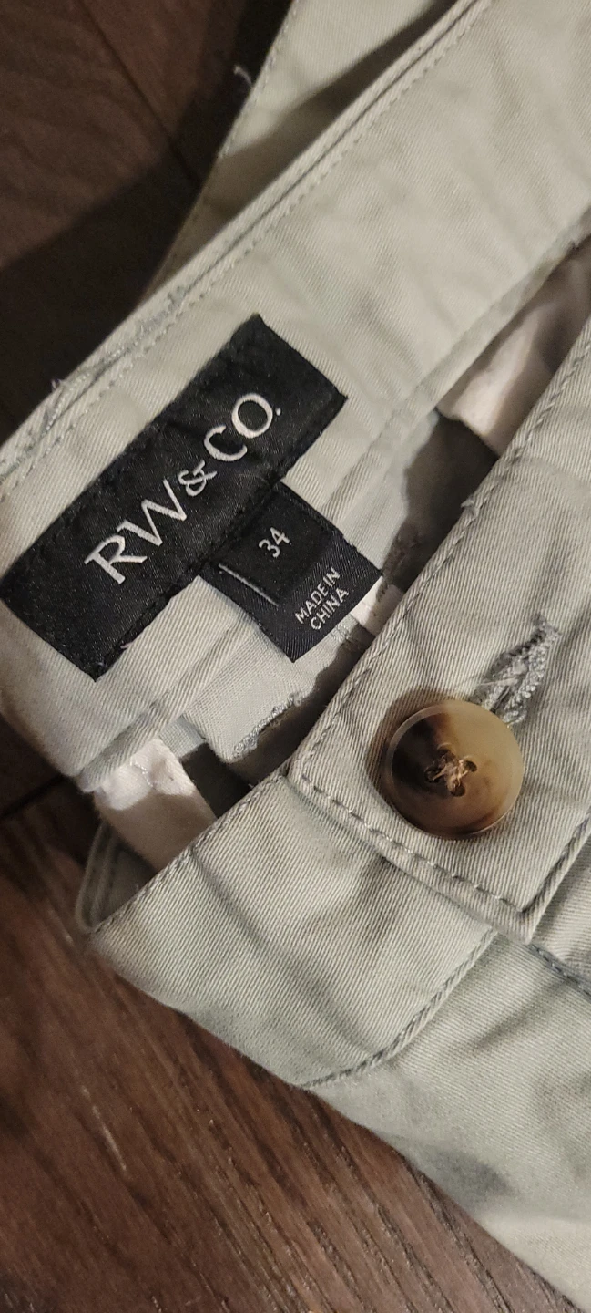 RW&CO. Chino Shorts Size 34 - photo 3