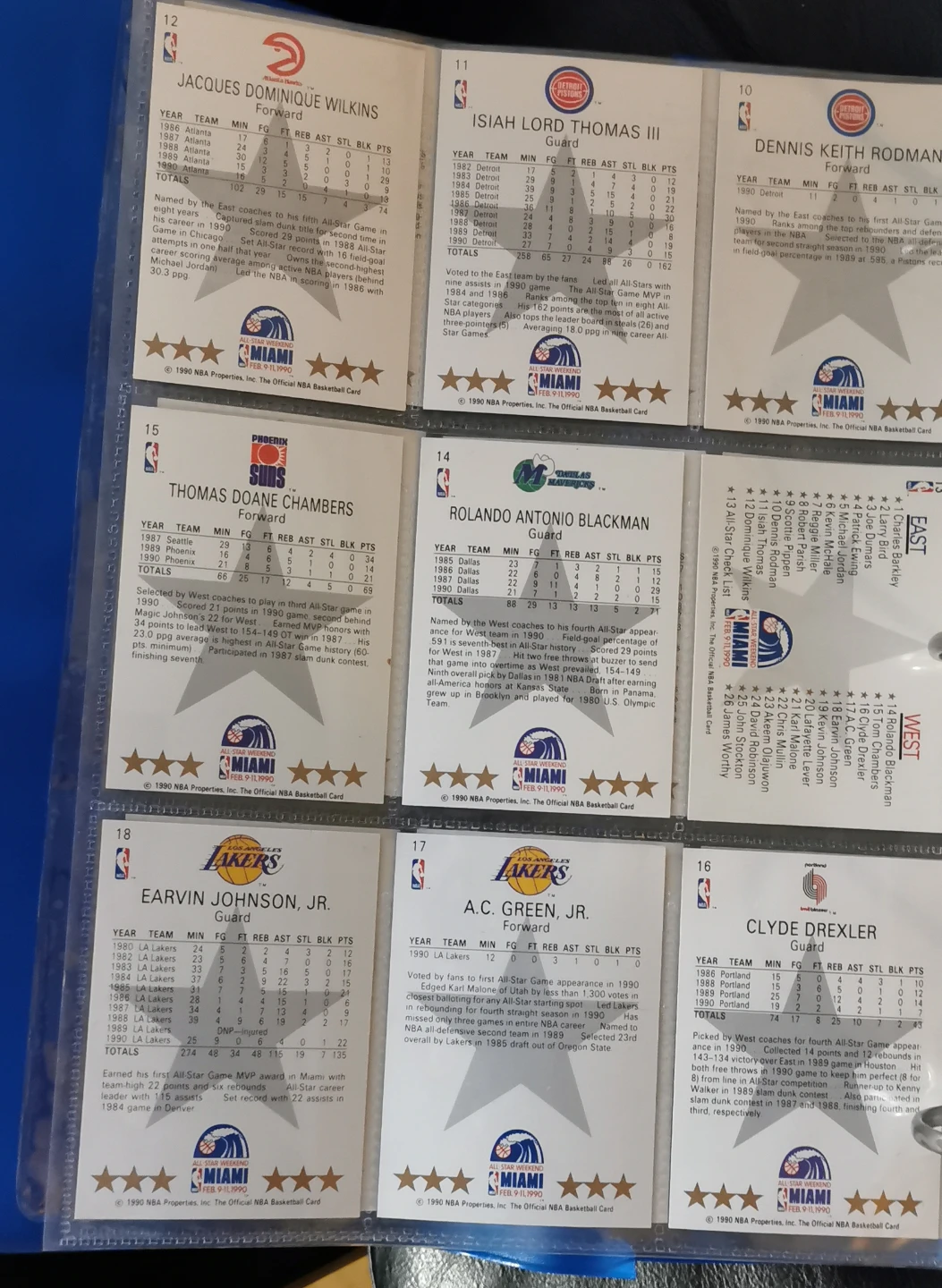 Hoops 1990 NBA All-Star. (26 cards) - photo 5