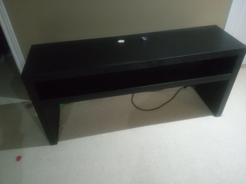 Black Console Table / TV Stand