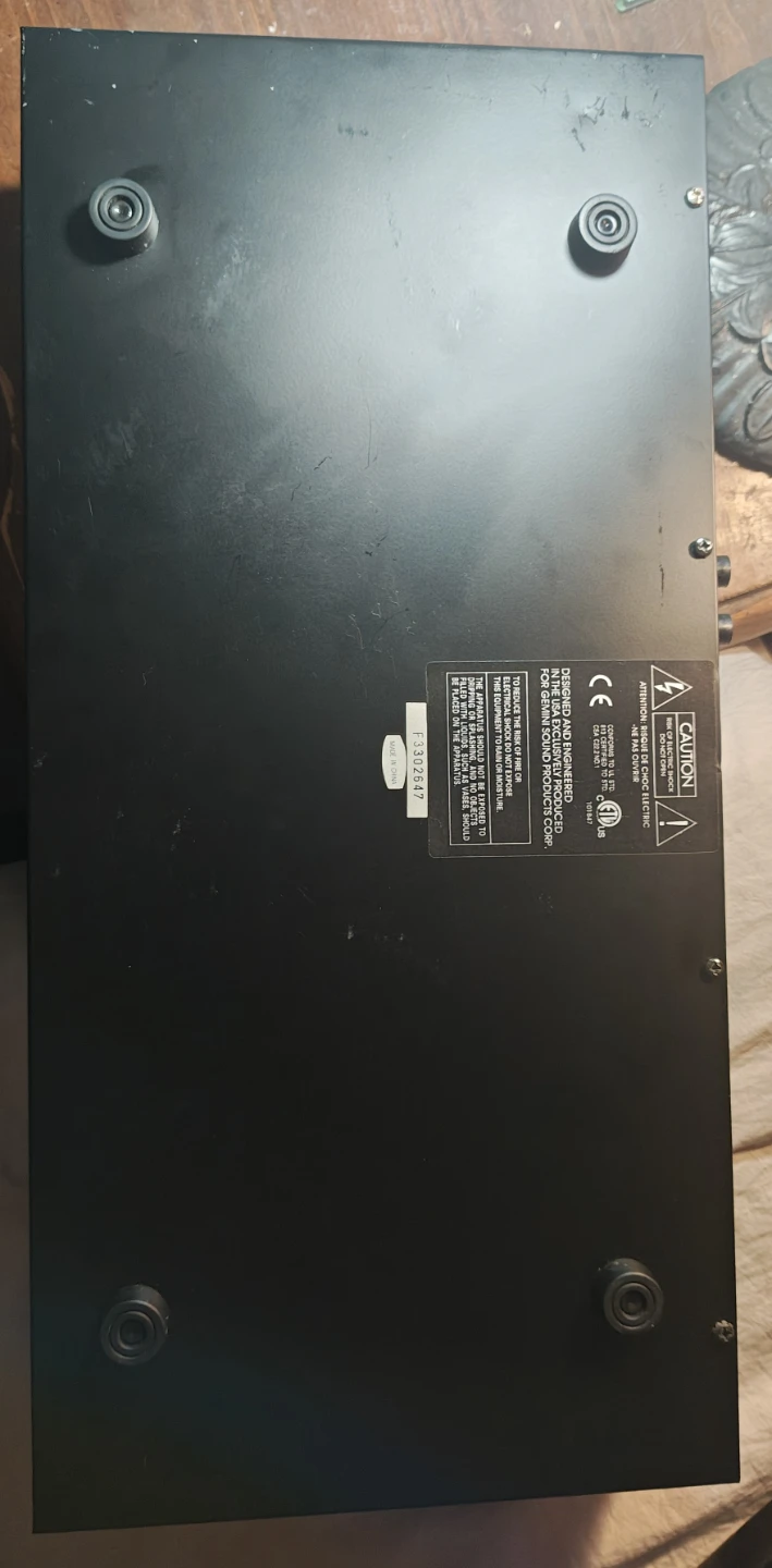 Gemini PMX-1800 Stereo DJ Mixer - photo 2