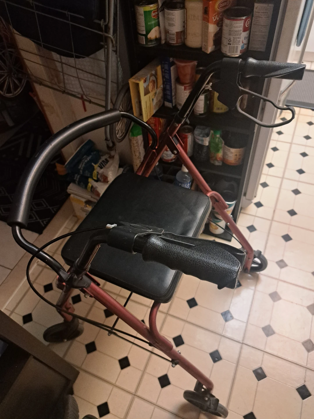 Red Walker with Seat and Wheels - photo 3