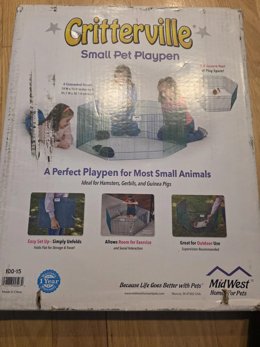 Critterville Small Pet Playpen - photo 2