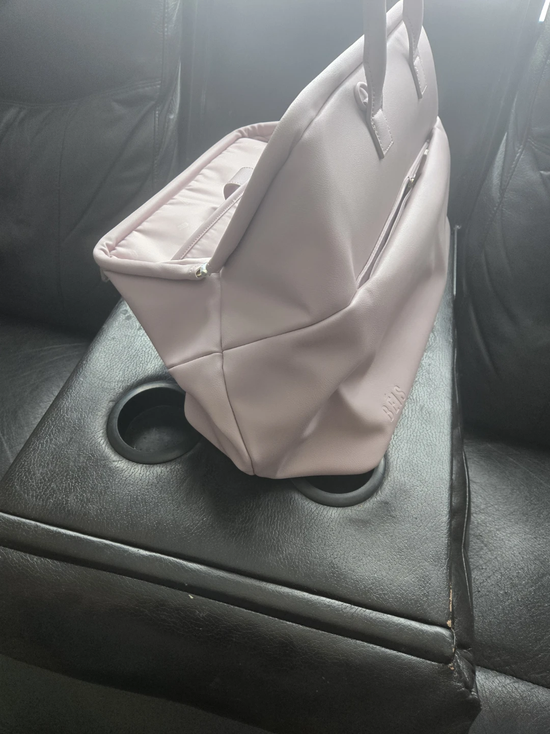 BÉIS The Weekender Bag - Blush Pink - photo 3