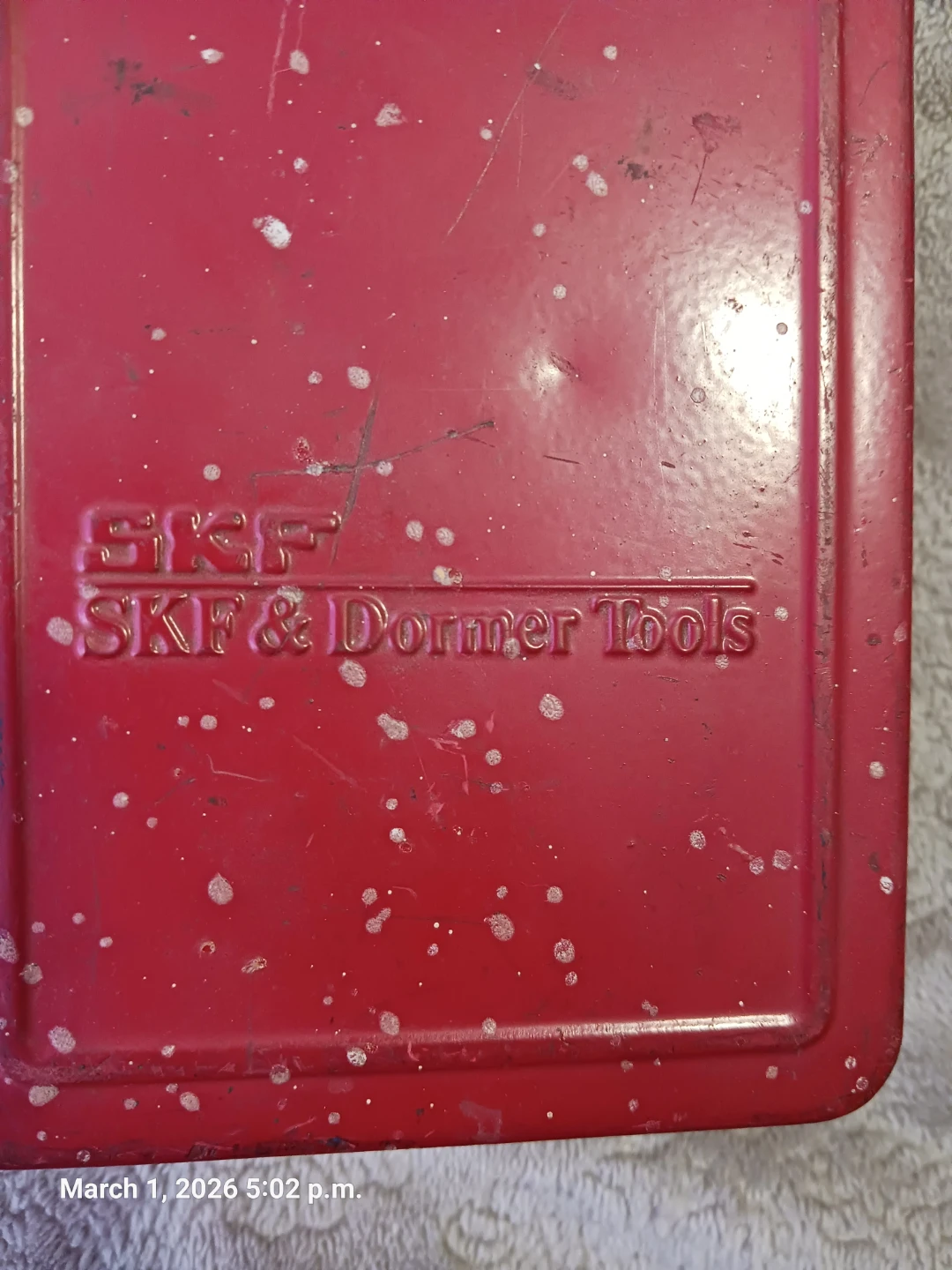 SKF & Dormer Tools Drill Bit Set - photo 3
