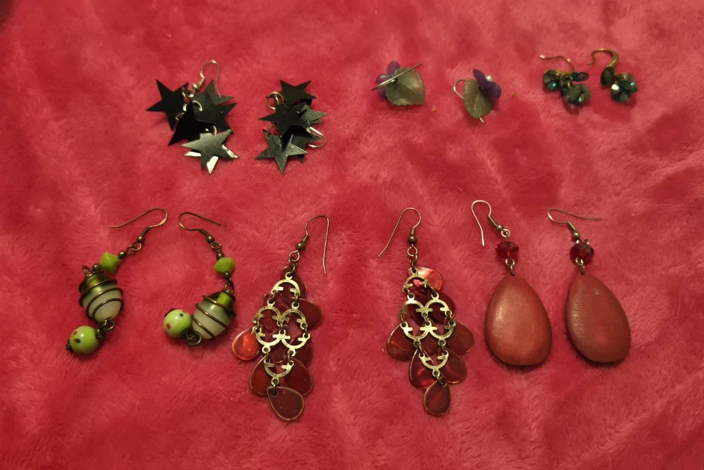 6 prs of Assorted Earrings