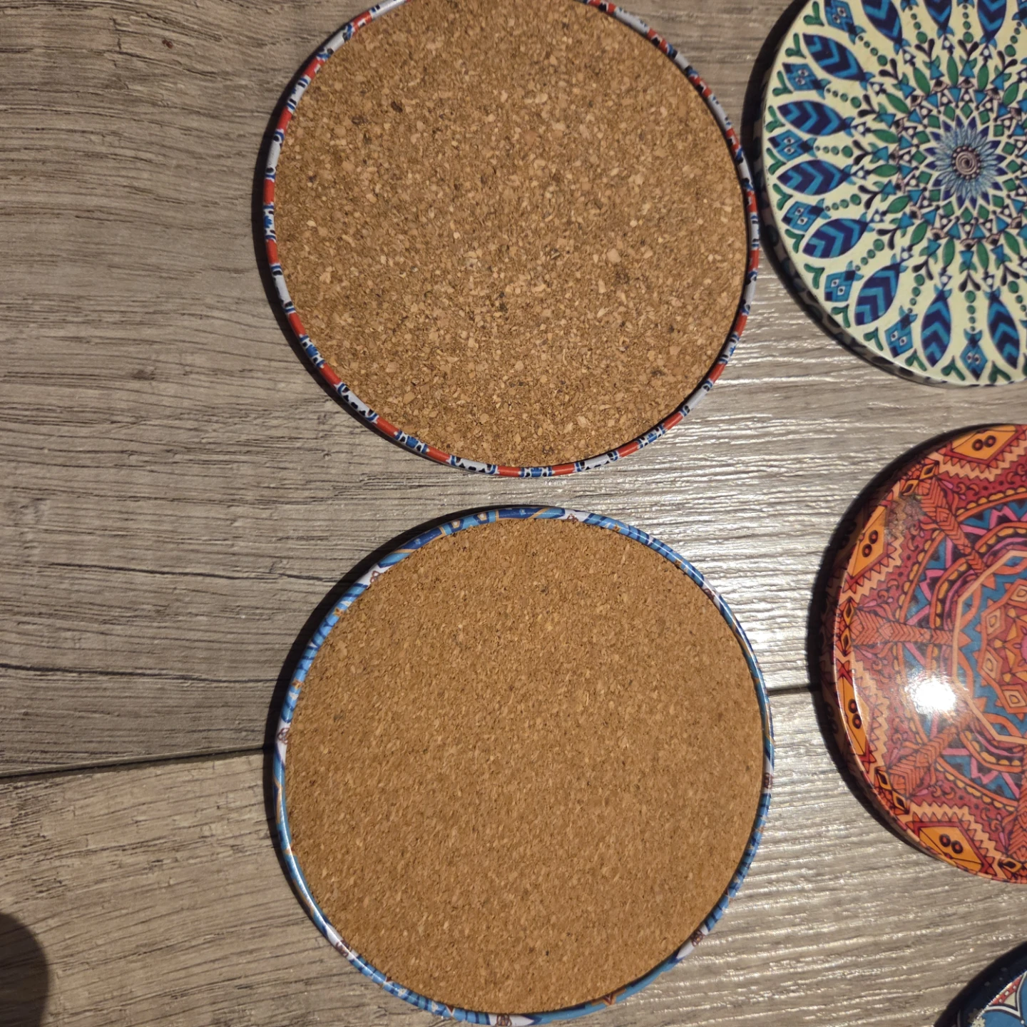 Set of 6 Decorative Mandala Coasters - photo 3