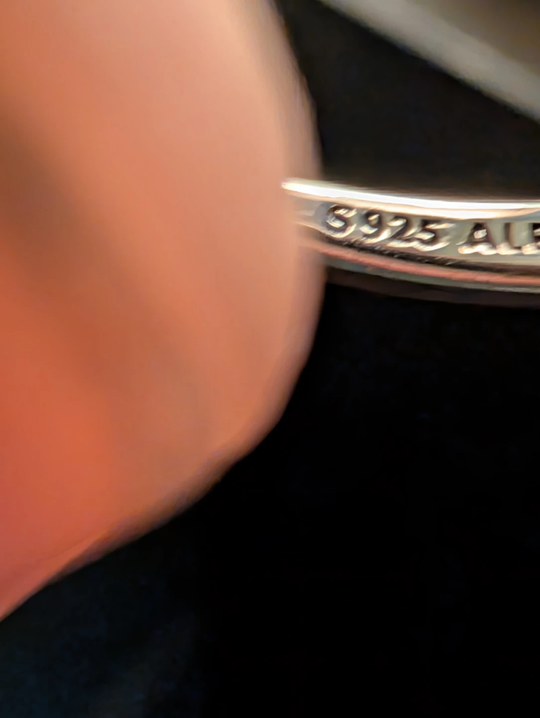 Pandora Sterling Silver Ring with Crystals - photo 2