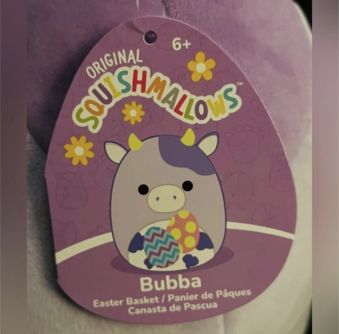 SQUISHMALLOWS | easter basket | bubba the purple cow - photo 5