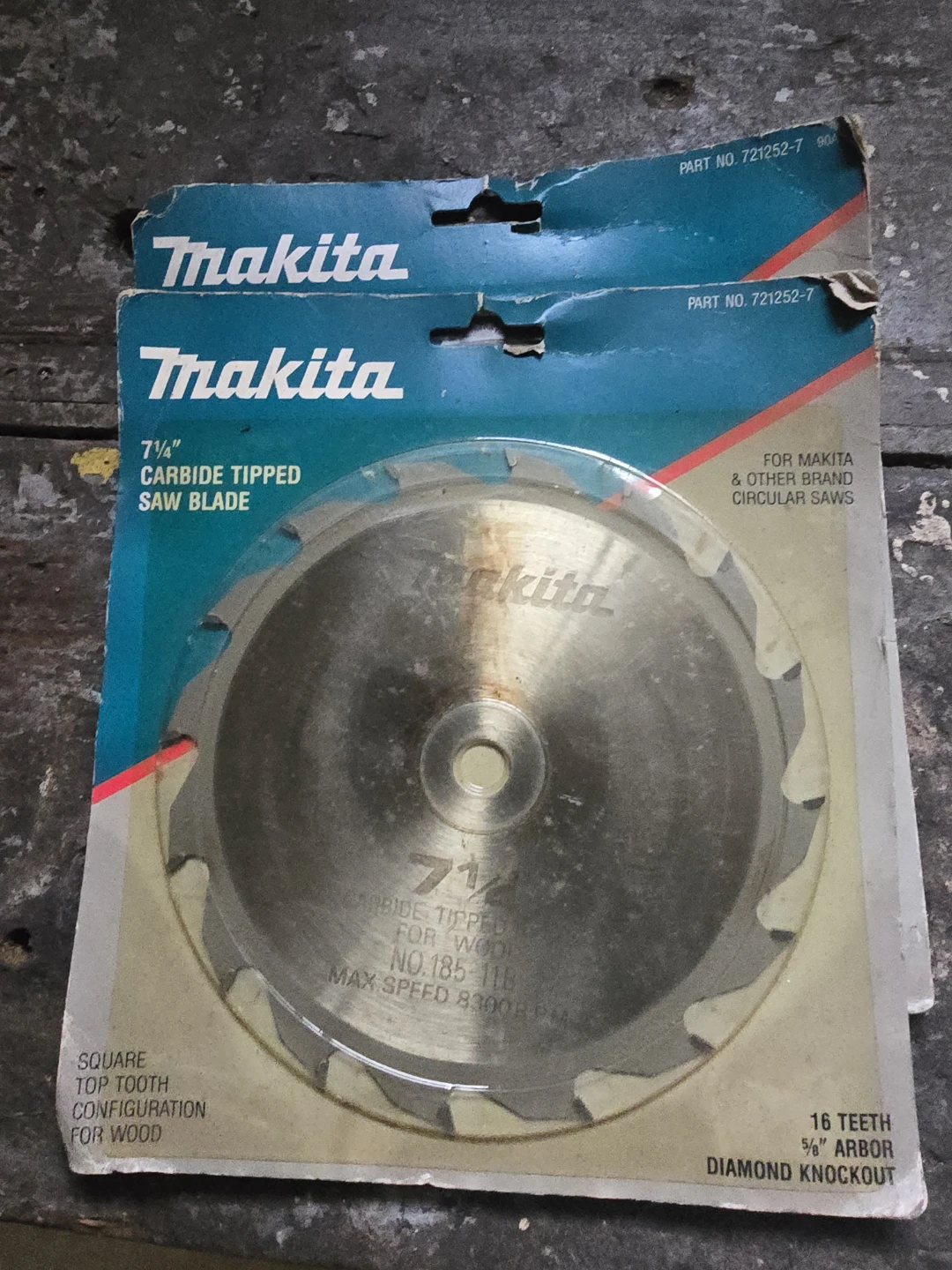 Makita 7 1/4" Carbide Tipped Saw Blade