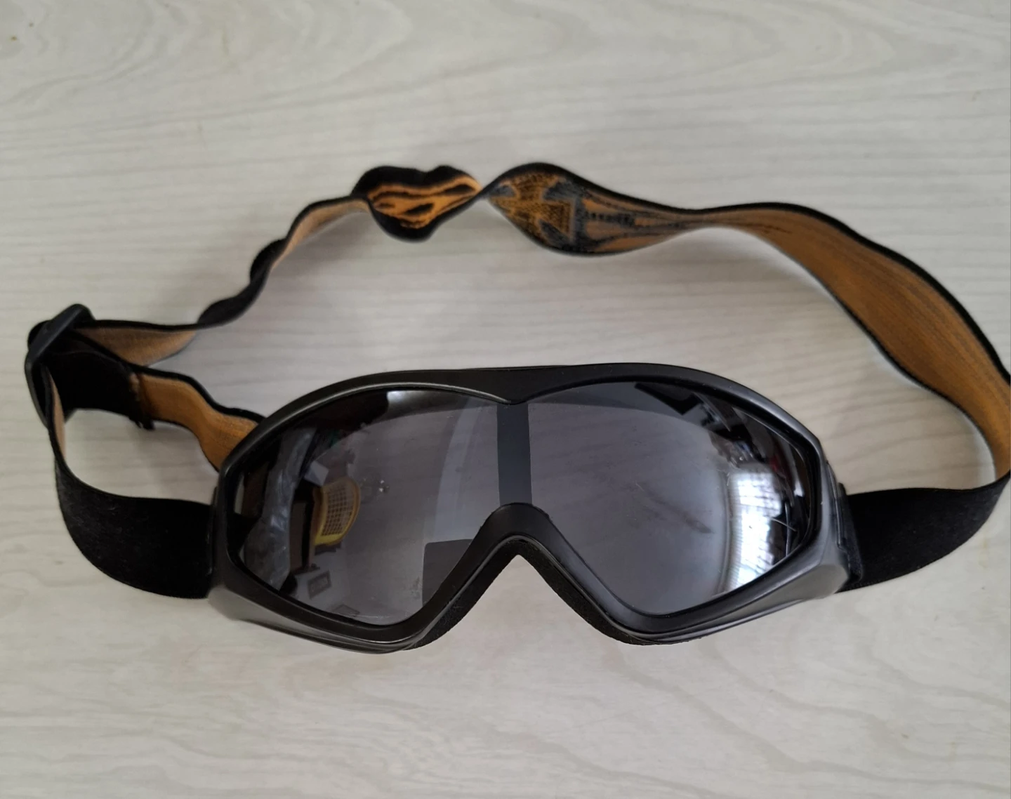 Black Ski Goggles