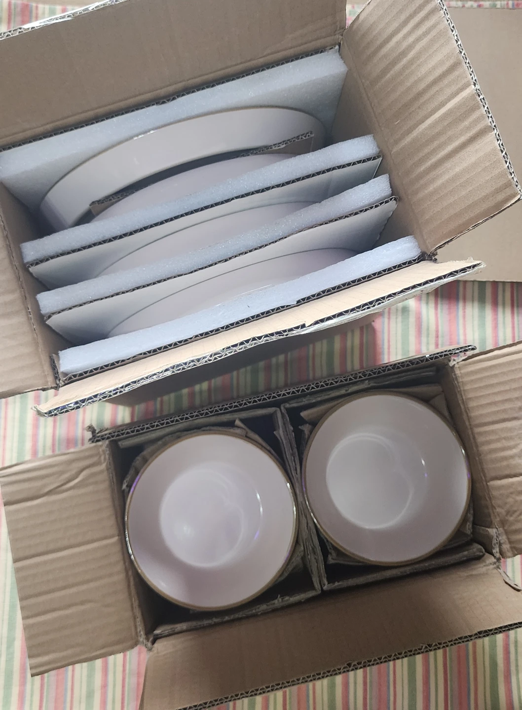 Famiware Saturn Dinnerware Set - 12 Piece, Light Pink