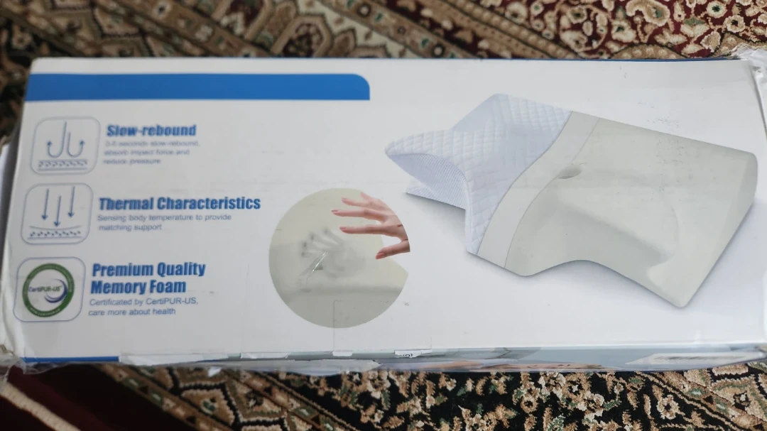 Ergonomic Memory Foam Pillow for All Sleeping Postures