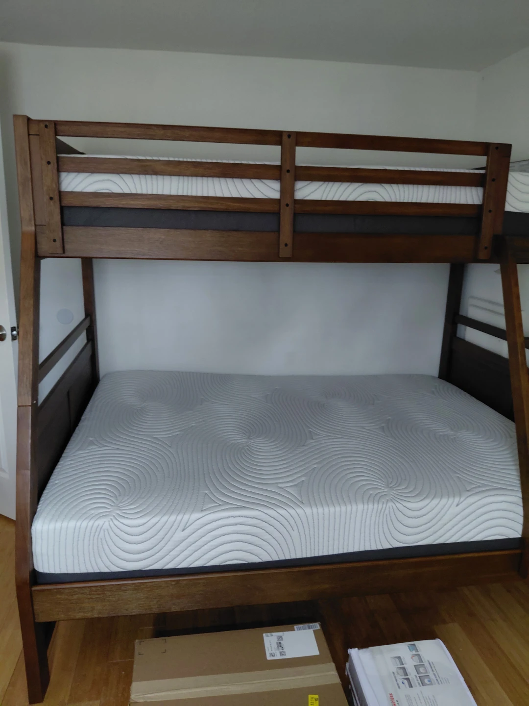 Bunk bed- twin over full with both mattresses included. - photo 5