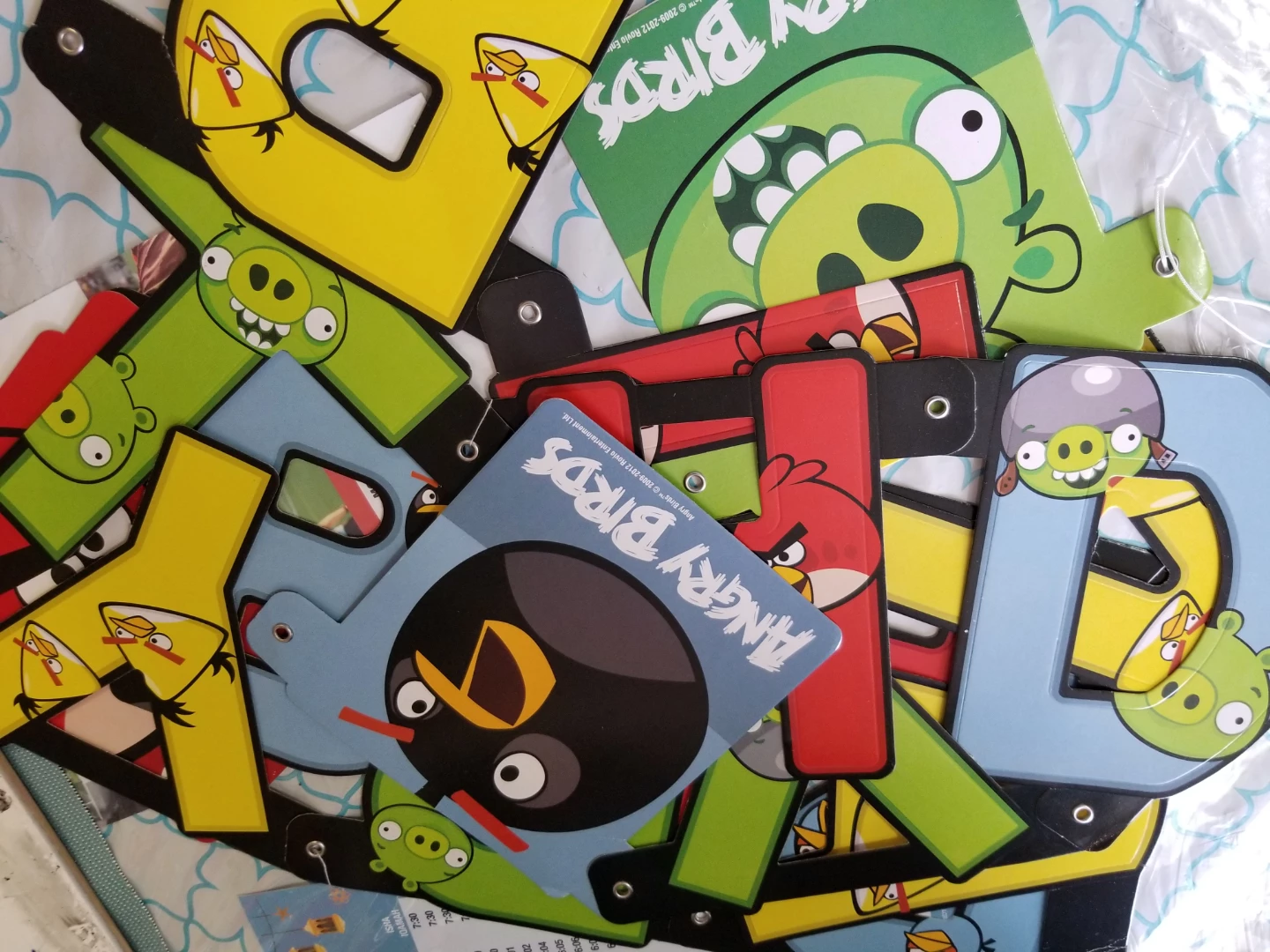 Angry Birds Birthday Banner