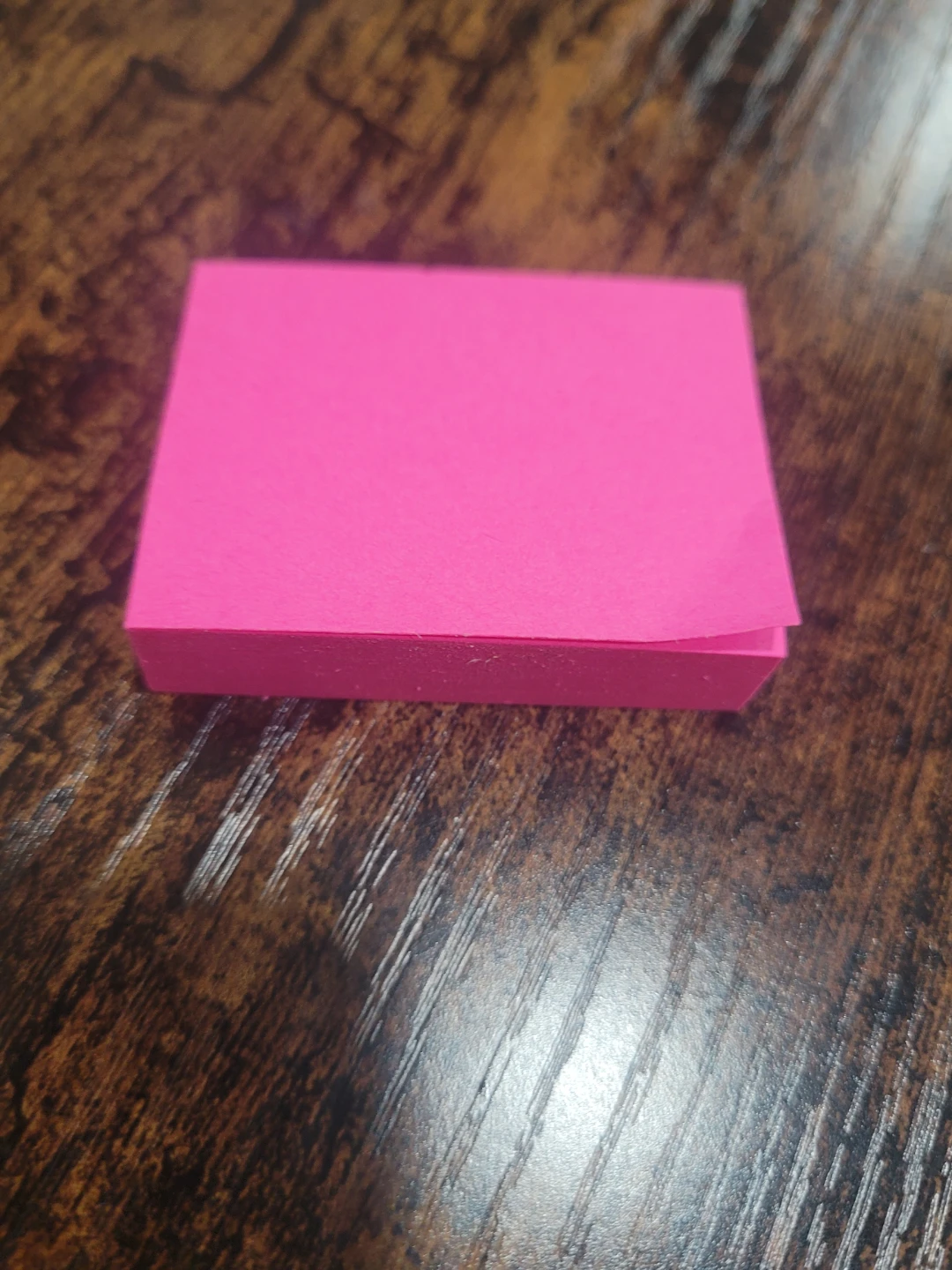 Bright Pink Sticky Notes Pad